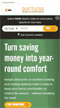 Mobile Screenshot of goingductless.com